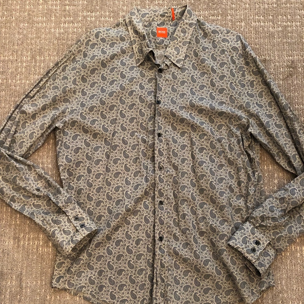 BOSS by Hugo Boss button down shirt XXL